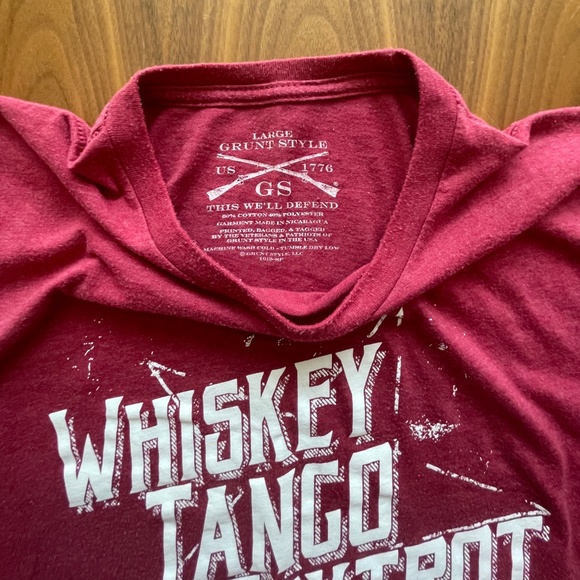 Grunt Style WTF T-shirt-Men's Large - Picture 2 of 8